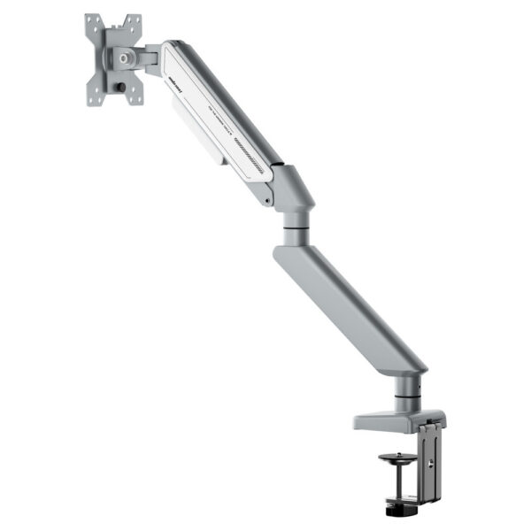 278-00-ADSSTA6DWS_1 ANDA SEAT Monitor ARM / Stand A6D WHITE-SILVER, Weight Capacity: 2-9kg