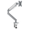 278-00-ADSSTA6DWS_3 ANDA SEAT Monitor ARM / Stand A6D WHITE-SILVER, Weight Capacity: 2-9kg