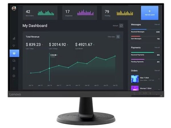 LENOVO Monitor D24-45 23