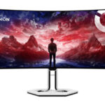 LENOVO Monitor Legion PRO 34WD-10 Gaming 34" WQHD OLED Curved, HDMI, Display Port, USB-C, RJ45, AMD FreeSync Premium Pro, Speakers, 3 Years Warranty