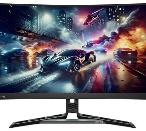 LENOVO Monitor Legion Gaming R27qc-30  27&apos;&apos; QHD VA,HDMi,Display Port,Height adjustable, AMD FreeSync,Speakers,3YearsW