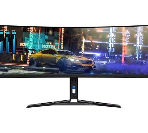 LENOVO Monitor Legion R45w-30 Gaming 44.5&apos;&apos; DUAL QHD VA Curved