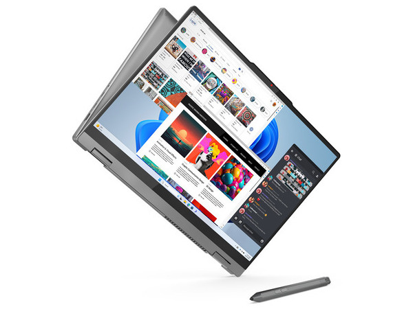 282-94-LVCNID5AE_2 LENOVO Laptop IdeaPad 5 2-in-1 16IRU9 16" WUXGA IPS/Intel Core 7-150U/16GB/512GB/Intel Graphics/Win 11 Home/2Y CAR/Luna Grey