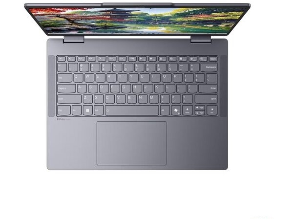 LENOVO Laptop IdeaPad 5 2-in-1 14IAL10 14" WUXGA OLED/Ultra7-255H/24GB/1TB/Intel Arc Graphics/Win 11 Home S/2Y CAR/Luna Grey