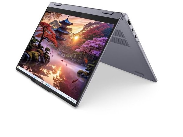 282-94-LVCNID5AK_2 LENOVO Laptop IdeaPad 5 2-in-1 14AKP10 14" WUXGA OLED/Ryzen AI 5-340/16GB/512GB/AMD Radeon Graphics/Win 11 Home S/2Y CAR/Luna Grey