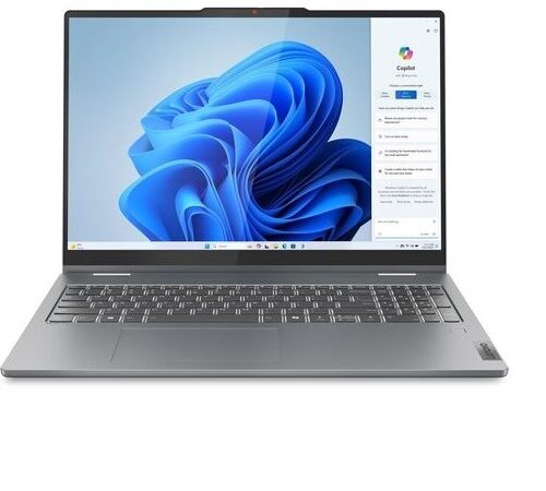 LENOVO Laptop IdeaPad 5 2-in-1 16AHP9 16" WUXGA IPS/R7-8845HS/16GB/512GB/AMD Radeon Graphics/Win 11 Home S/2Y CAR/Luna Grey