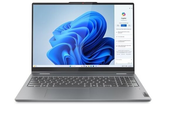 LENOVO Laptop IdeaPad 5 2-in-1 16AHP9 16" WUXGA IPS/R7-8845HS/16GB/512GB/AMD Radeon Graphics/Win 11 Home S/2Y CAR/Luna Grey