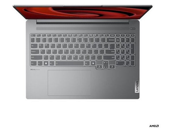 LENOVO Laptop IdeaPad 5 Pro 16AHP9 16" 2K OLED/R7-8845HS/16GB/1TB SSD/NVIDIA GeForce RTX 4050 6GB/Win 11 Home/2Y CAR/Arctic Grey