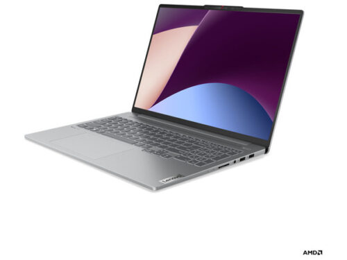 LENOVO Laptop IdeaPad 5 Pro 16APH8 16" 2.5K IPS/R7-7840HS/16GB/1TB SSD/NVIDIA GeForce RTX 4050 6GB/Win 11 Home/2Y CAR/Arctic Grey