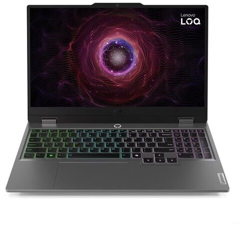 282-94-LVCNLQ5P LENOVO Laptop LOQ 15ARP9 15.6" FHD IPS/R7-7435HS/16GB/512GB SSD/NVIDIA GeForce RTX 4050 6GB/Win 11 Home/3Y Premium/Luna Grey