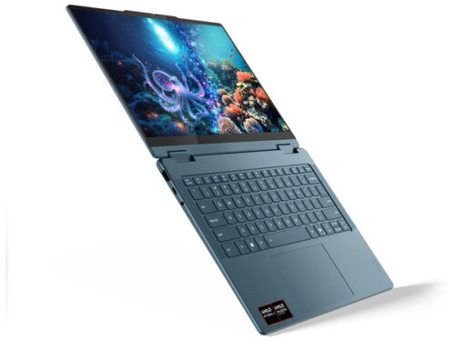 LENOVO Laptop Yoga 7 2-in-1 14AKP10 14'' WUXGA OLED/Ryzen AI 7-350/16GB/1TB/AMD Radeon 860M/Win 11 Home/3Y Premium/Tidal Teal