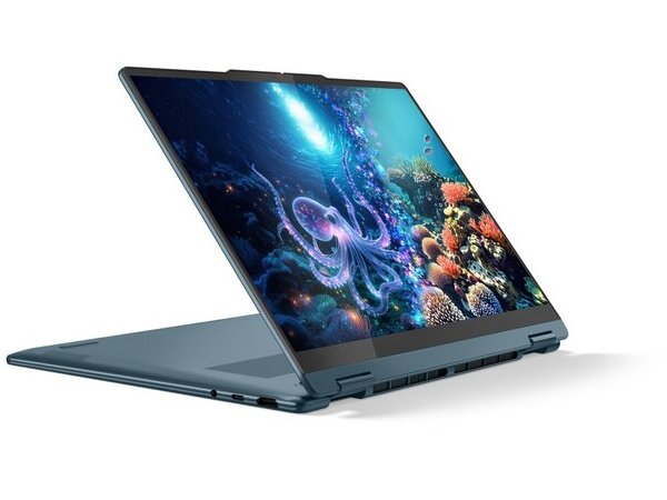 282-94-LVCNYG74R_2 LENOVO Laptop Yoga 7 2-in-1 14AKP10 14" WUXGA OLED/Ryzen AI 7-350/16GB/1TB/AMD Radeon 860M/Win 11 Home/3Y Premium/Tidal Teal