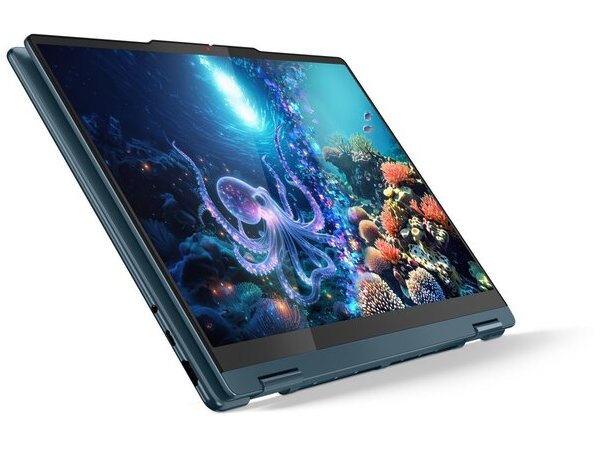 282-94-LVCNYG74R_4 LENOVO Laptop Yoga 7 2-in-1 14AKP10 14" WUXGA OLED/Ryzen AI 7-350/16GB/1TB/AMD Radeon 860M/Win 11 Home/3Y Premium/Tidal Teal