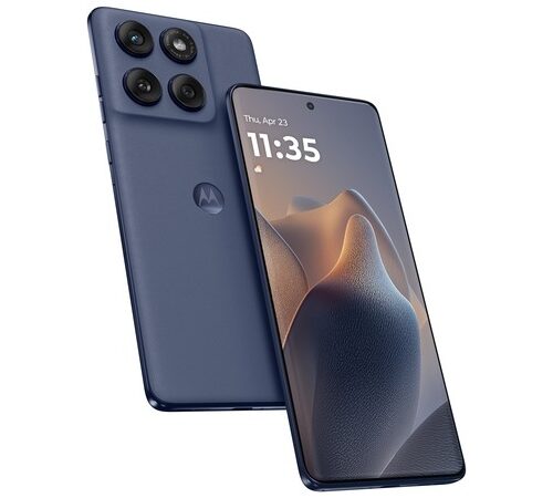 MOTOROLA Edge 60 Fusion Smartphone, 6.7"/MediaTek Dimensity 7300/12GB/256GB/Android 15/Grey