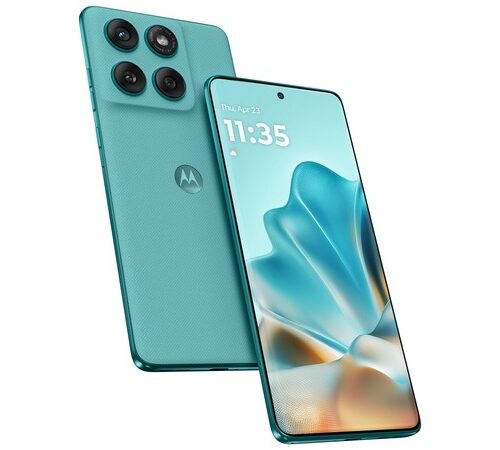 MOTOROLA Edge 60 Fusion Smartphone, 6.7"/MediaTek Dimensity 7300/12GB/256GB/Android 15/lite blue