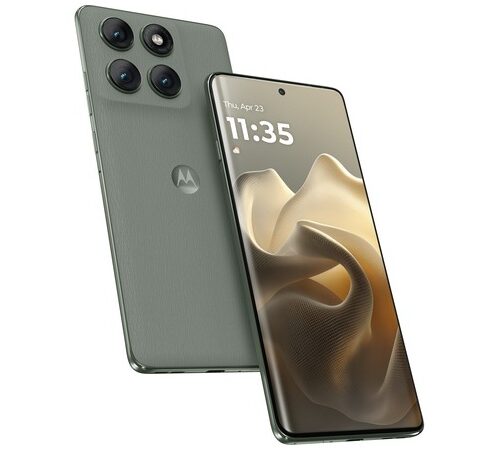 MOTOROLA Edge 60 Pro Smartphone, 6.67"/MediaTek Dimensity 8350 Extreme/12GB/512GB/Android 15/PANTONE Shadow