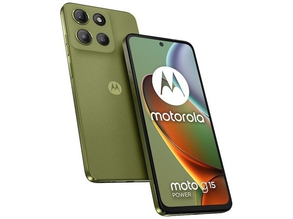 MOTOROLA Smartphone G15 Power, 6.72"/MediaTek Helio G81/8GB/256GB/Android 15/Iguana Green (Vegan Leather)