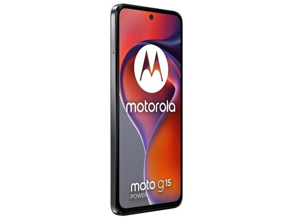MOTOROLA Smartphone G15 Power, 6.72"/MediaTek Helio G81/8GB/256GB/Android 15/Gravity Grey (Vegan Leather)