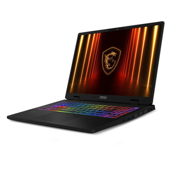MSI Laptop Crosshair A16 HX D8WFKG 16&apos;&apos; 2560x1600 IPS 240Hz/R9-8940HX/32GB/1TB SSD NVMe PCIe 4.0/NVidia GeForce RTX 5060 8GB/Win 11 Home/2Y/Cosmos Gray