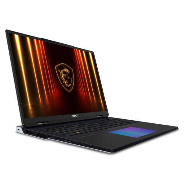 MSI Laptop Titan 18 HX AI A2XWJG 18&apos;&apos; UHD+ (3840x2400) MiniLED 120Hz/U9-285HX/96GB/3x2TB SSD NVMe/NVidia GeForce RTX 5090 24GB/Win 11 Pro/2Y/Core Black