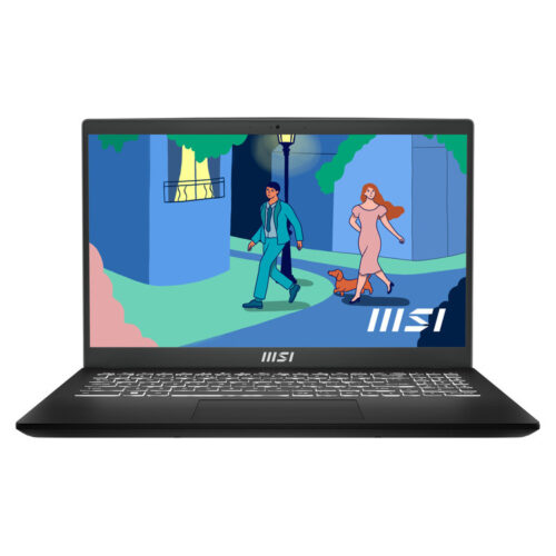 MSI Laptop Modern 15 B7M 15.6" FHD IPS R5-7430U/16GB/512GB SSD/Win 11 Home/2Y/Classic Black