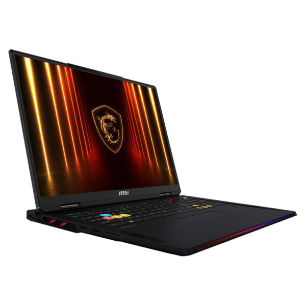 MSI Laptop Raider A18 HX A9WJG 18" 3840x2400 MiniLED 120Hz/R9 9955HX3D/64GB/2TB SSD NVMe PCIe 4.0/NVidia GeForce RTX 5090 24GB/Win 11 Pro/2Y/Core Black
