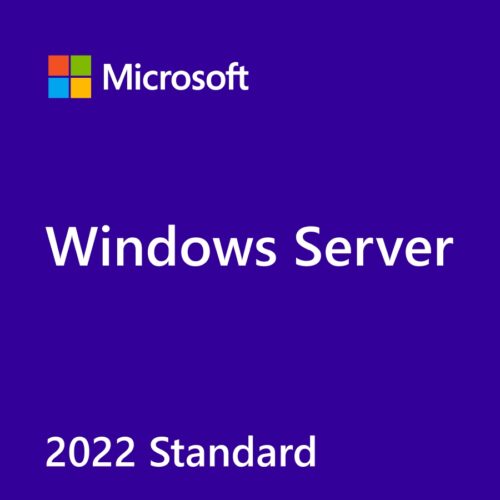MICROSOFT Windows Server Standard 2022 64-bit 16 Core English DSP