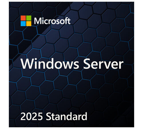 MICROSOFT Windows Server Standard 2025 64-bit 16 Core English DSP