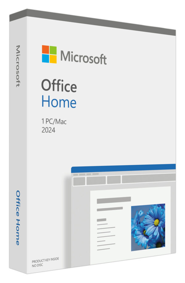 MICROSOFT OFFICE HOME 2024 ENG MEDIALESS
