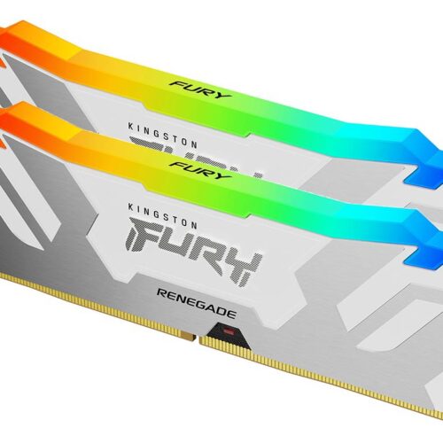 KINGSTON Memory KF572C38RWAK2-32  FURY Renegade WHITE RGB DDR5