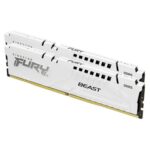KINGSTON Memory KF560C36BWE2K2-32  FURY BEAST WHITE DDR5, 6000MT/s, 32GB KIT