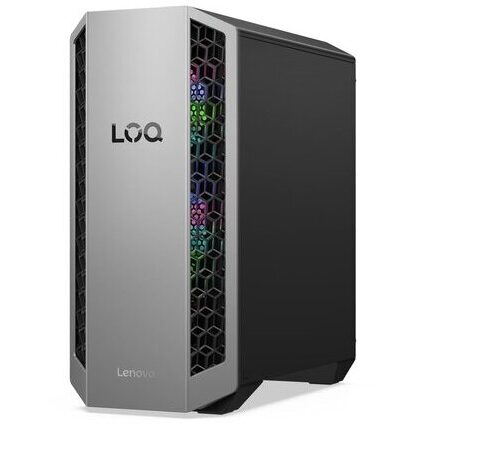 LENOVO PC LOQ Tower 26ADR10/R7-8745HX/32GB/1TB SSD/NVIDIA GeForce RTX 5060 8GB/Win 11 Home/Luna GreyandEclipse Black