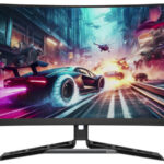 LENOVO Monitor Legion R32qc-30 Gaming 31.5'' QHD VA Curved, HDMi, Display Port, AMD FreeSync, Speakers, 3YearsW