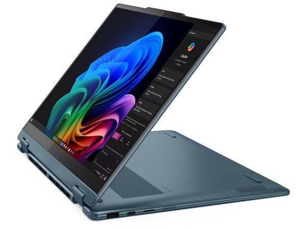 LENOVO Laptop Yoga 7 2-in-1 14AKP10 14'' 2.8K OLED/Ryzen AI 7-350/32GB/1TB/AMD Radeon 860M Graphics/Win 11 Home/3Y Premium/Tidal Teal