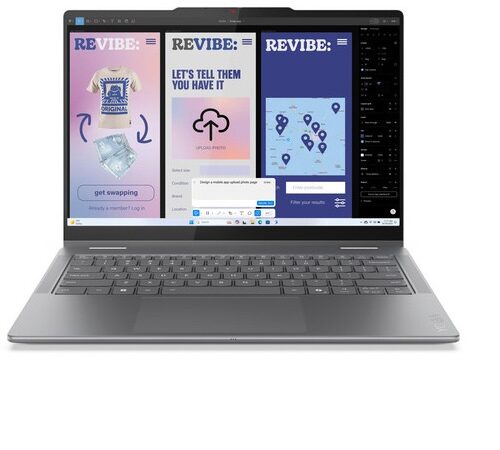 LENOVO Laptop Yoga 7 2-in-1 14ILL10 14'' 2.8K OLED /Ultra7-258V/32GB/1TB/Intel Arc Graphics/Win 11 Home/3Y Premium/Luna Grey