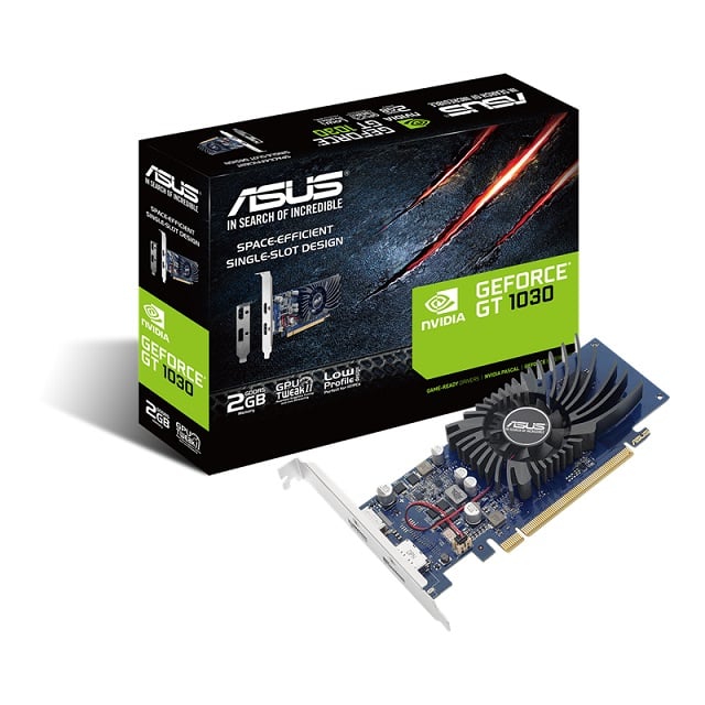 Asus VGA GT1030-2G-BRK, 2048MB, GDDR5 - TWO DOTS