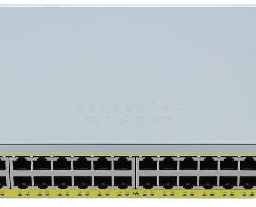 SWITCH CISCO 2960-L 48-Ports Gigabit (4) 1G SFP POE+ w/ Rkmnts