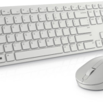 Dell KM5221W Pro Keyboard & Mouse Wireless White German New Open Box