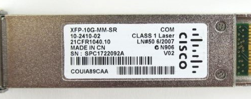 SFP CISCO 10G 10G 850nm Duplex LC DOM 300m XFP MMF