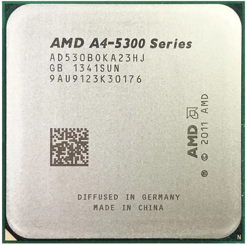 CPU AMD A4-5300B 3.40Ghz 2C 2MB FM2