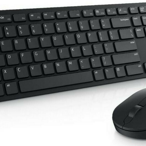 Dell KM5221W Pro Keyboard & Mouse Wireless Black Spanish New Open Box