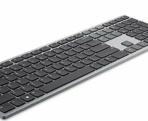 Dell KM7321W Premier Multi-Device Keyboard & Mouse Wireless/Bluetooth Grey Russian New Open Box