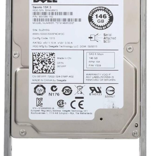 0ee5136b-e9ed-499e-9620-e126446d4aa9 HDD DELL 146GB SAS 6G 2.5" 15K