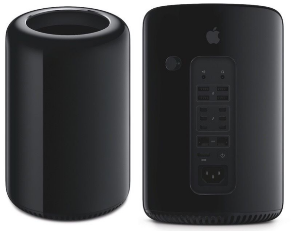 Apple Mac Pro 6.1 (Late 2013) Xeon E5-1650v2 (6 cores)/32GB/1TB NVMe/2x FirePro D300 2GB *Grade B*