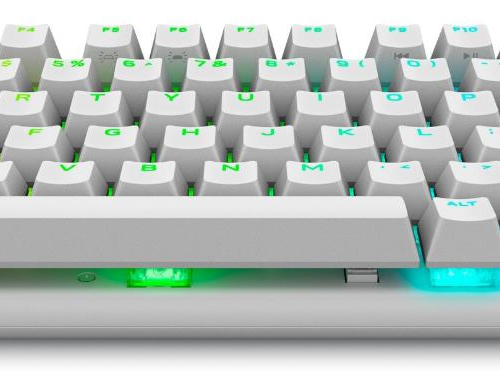 Dell Alienware Pro Gaming Tastatur Wireless Weiß Englisch US New Open Box