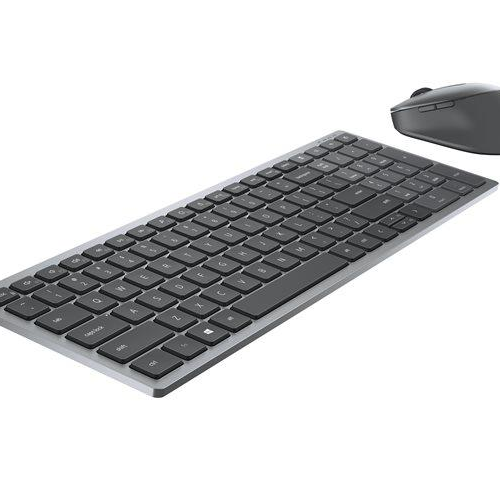 Dell KM7120W Multi-Device Keyboard & Mouse Wireless/Bluetooth Grey French New Open Box