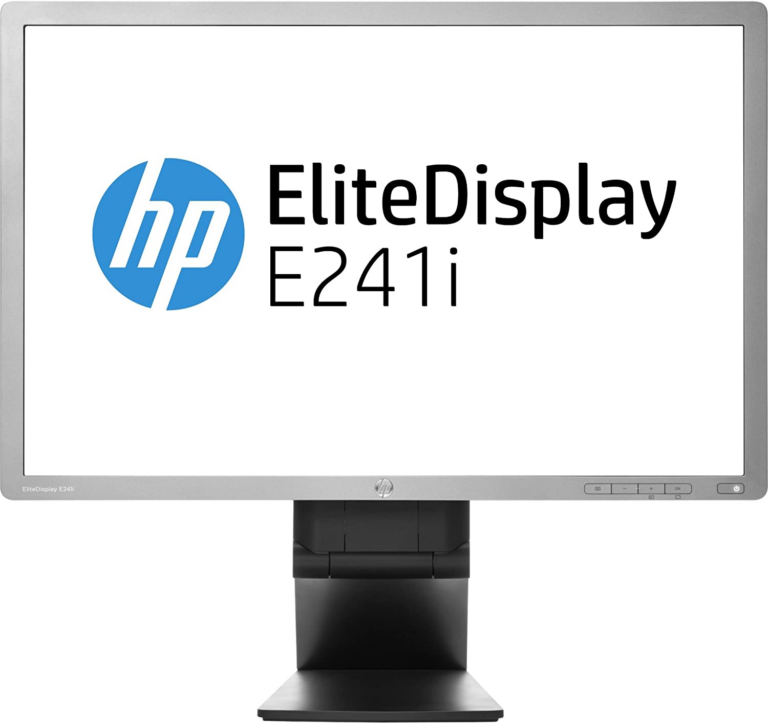 HP EliteDisplay E241i Monitor - TWO DOTS