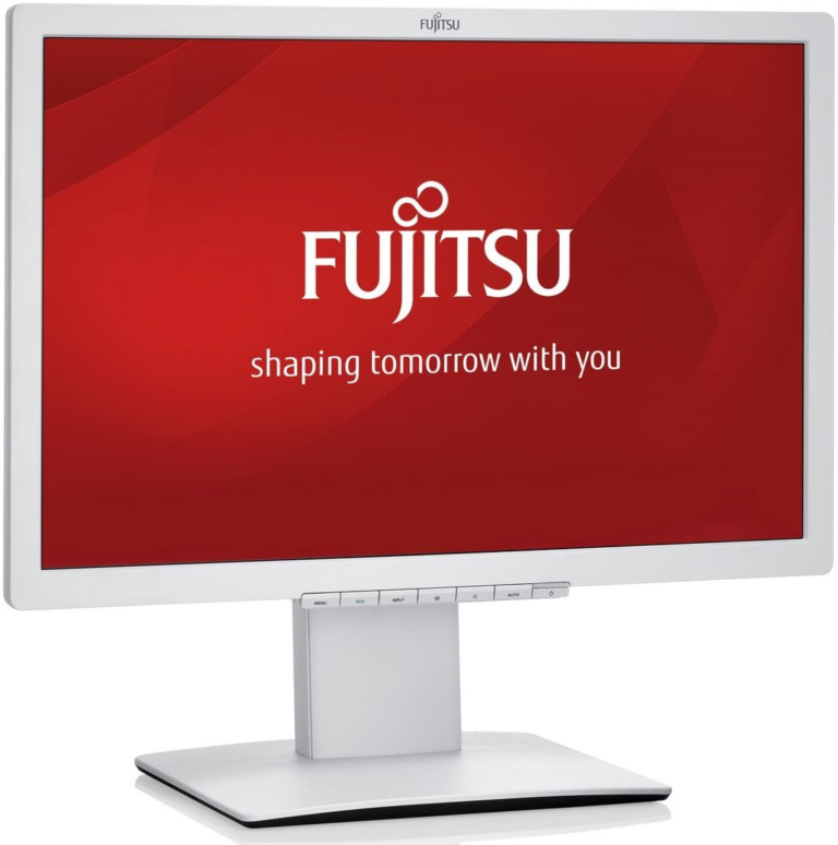 Fujitsu B22W-6 White Monitor - TWO DOTS