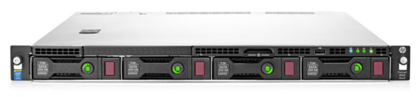 HP Proliant DL60 G9 (4xLFF) Xeon E5-2623v4 (6-Cores)/32GB/DVD/2x900W/No Rails