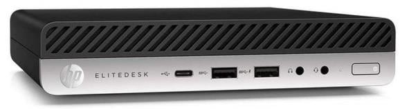 HP EliteDesk 800 G4 Desktop Mini 35W refurbished mini PC - TWO DOTS